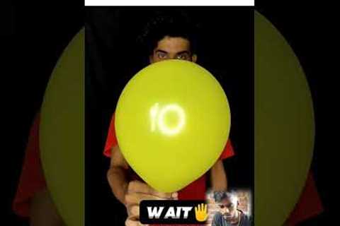 New Amazing Balloon Magic Trick|| tutorial || #shorts #funny #magic