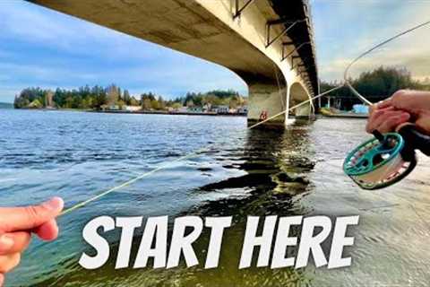 How to Get Started w/Saltwater Beach Fly Fishing (Coastal Cutthroat)