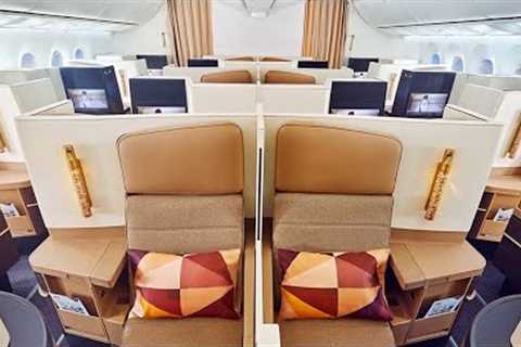 ETIHAD BUSINESS CLASS | Boeing 787 Dreamliner trip report in 4K