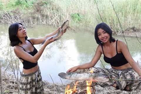 Survival Catch And cook ep2 snake head fish