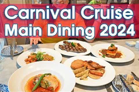 Carnival Cruises Dinner Guide 2024 | Menus &amp; Food at MDR