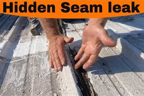 METAL ROOF LEAK REPAIR: A super important Tip that will catch you by surprise