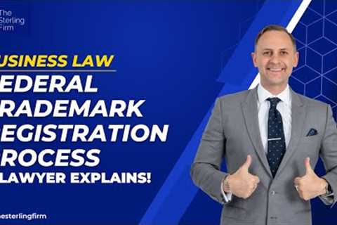 WHAT IS THE FEDERAL TRADEMARK REGISTRATION PROCESS? TRADEMARK REGISTRATION | TRADEMARK LAWYER
