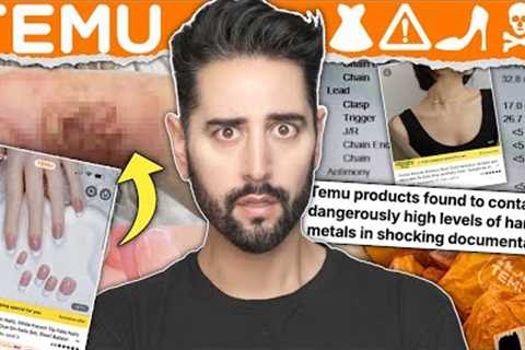 The Real DANGERS Of Bargain Beauty Shopping On TEMU - When Beauty Turns Ugly