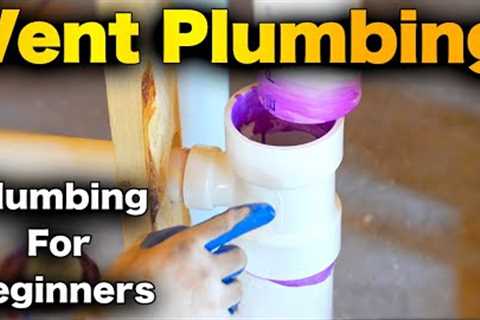 How To Vent Plumbing Pipe - Toilet, Bathroom Sink, and more!