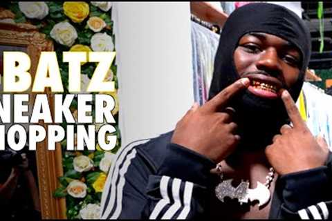 4BATZ GOES SNEAKER SHOPPING AT PRIVATE SELECTION !!!