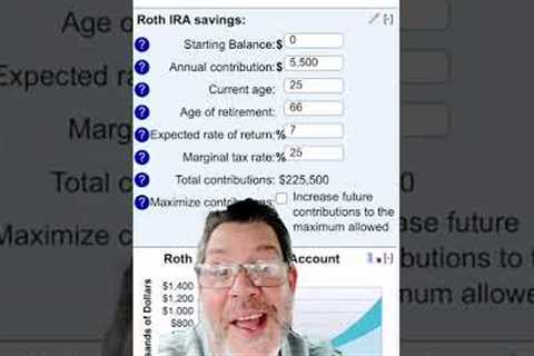 Early savings for retirement. #retire, #start investing early, #start investing at 18