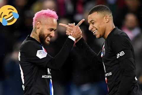 Neymar And Mbappe Funny Moments   Kylian Mbappe And Neymar Jr Funny Moments