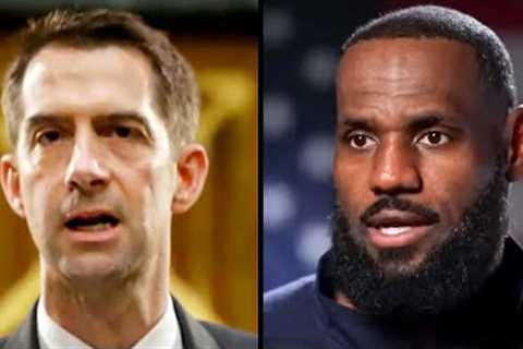MAGA Loser Tries to Dunk on LeBron James, Fails MISERABLY