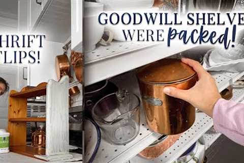 Goodwill Thrift Shopping for Vintage Home Decor (I found some goodies, let's give them a makeover)!