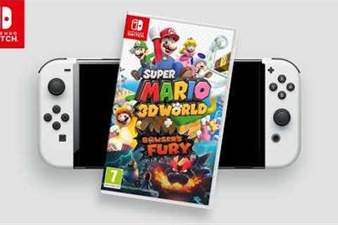 Super Mario 3D World + Bowser's Fury on Nintendo Switch OLED (Handheld)