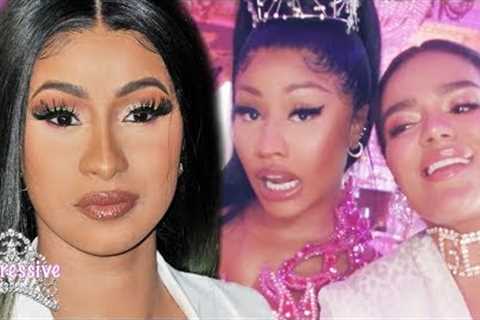 Cardi B shades Nicki Minaj and Karol G's collaboration | Cardi pulls up on a Nicki fan!