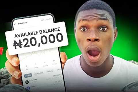Make ₦20k From This Free App (No Investment) Make Money Online In Nigeria With Your Phone
