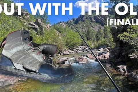 I FINALLY Got Wading Boots That Don't Suck (Tenkara Fly Fishing)