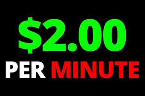 Get Paid $2.00 🤑 EVERY Min. (AUTOPILOT) | Make Money Online