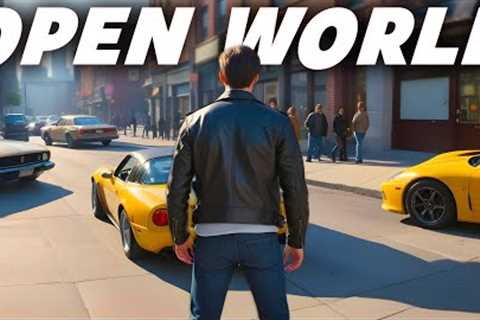 Top 10 New OPEN WORLD Games for Android 2024 | 10 Best Open World Games for Android