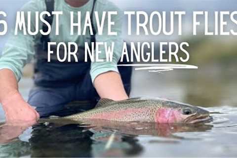 6 Must Have Trout Flies For Beginner Fly Fishing Anglers