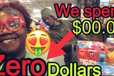 SAM’S CLUB SHOPPING SPREE WE SPENT ZERO DOLLARS $00.00 NO CASH NO EBT | TIKTOSHH