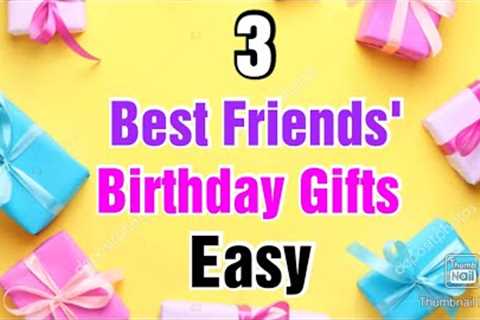 3 Easy DIY Birthday Gift Ideas for Best Friend/ Handmade Birthday Gifts/ Paper Gift Ideas