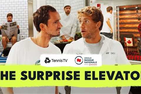 Going Up? The Elevator Prank On Tennis Players You Didn’t Know You Needed
