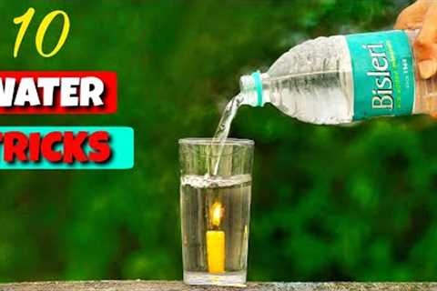 10 Amazing Water Experiments || Science Experiments With Water