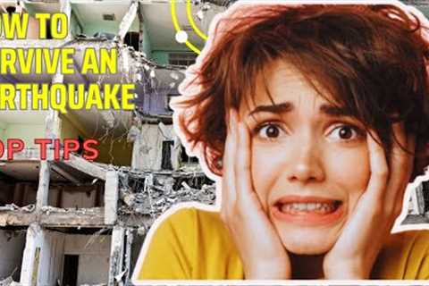 Top tips for surviving an earthquake