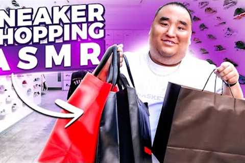 ASMR | SNEAKER SHOPPING IN REAL LIFE | MattyTingles