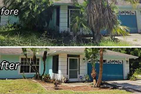He Packed Up and LEFT Overnight to Take Care of His SICK Wife | OVERGROWN LAWN TRANSFORMATION