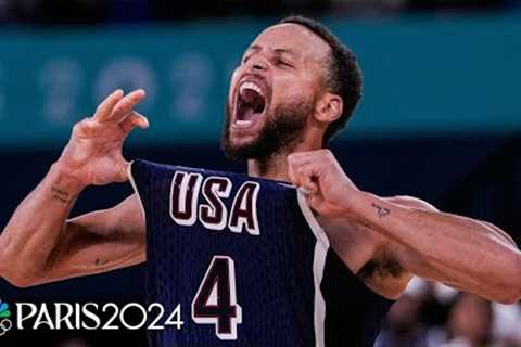 Steph Curry Gets Team USA OVER THE FINISH LINE in gold medal game | Paris Olympics | NBC Sports