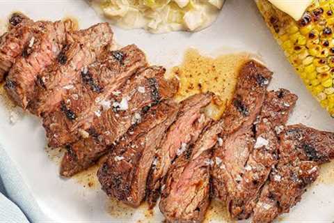 How to Grill Marinated Beef Tips
