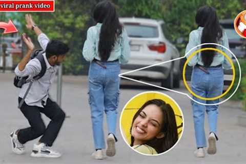 Most viral prank video || Best Reaction Prank On Girls || Prank video || Funny Prank 2024