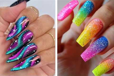 #143 Trendy Nail Art Compilation For lady 💅 Satisfying Nail Tutorial 🥰 Nails Inspiration