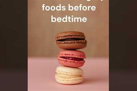 Avoid 7 eating habits that cause poor sleep #shorts #shortsfeed #youtubeshorts #sleep