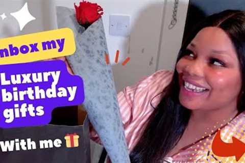 UNBOX MY LUXURY BIRTHDAY GIFTS WITH ME✨