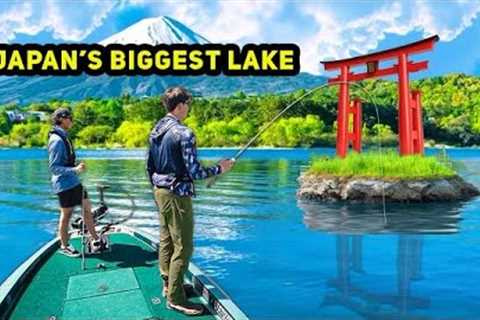 Fishing JAPAN's BIGGEST LAKE! (2v2 WORLDWIDE CHALLENGE)