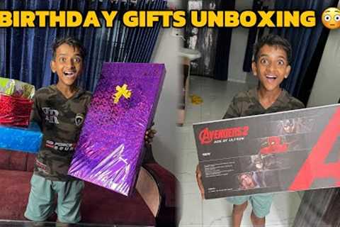 Zeeshan Unboxing His Birthday Gifts 🎁 itna Bada Surprise Mila 😳