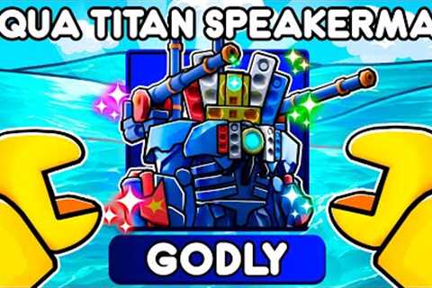 HOW TO UNLOCK AQUA TITAN In Toilet Tower Defense