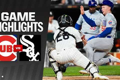 Cubs vs. White Sox Game Highlights (8/9/24) | MLB Highlights