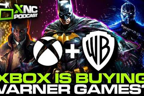 Xbox Buying Batman DC Hogwarts IPs Warner Bros? HiFi Rush Tangoworks Studio Sold Xbox News Cast 162
