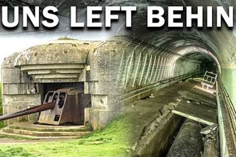 Abandoned Guns Found Inside Large Military Bunker