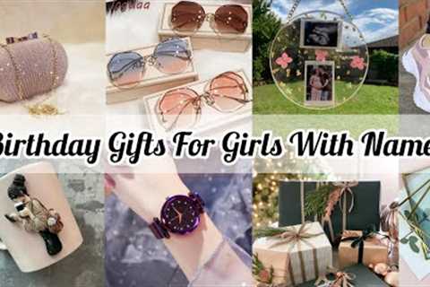 Birthday gifts for girls  with names/Gift ideas for best friend/Aesthetic Birthday gifts/ #birthday