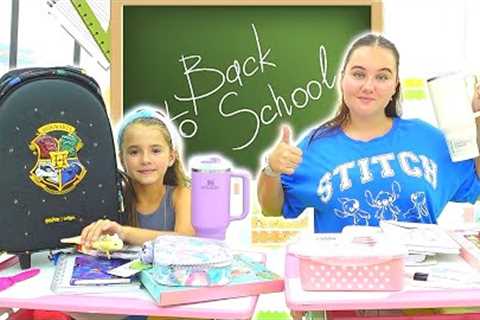 Ruby and Bonnie Fun Back to School Supplies Shopping VLOG