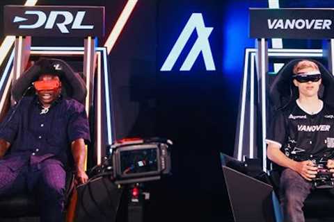Drone Racing League's First Flight with Tyreek Hill