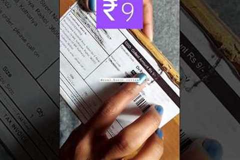 Meesho 9 RS sale Unboxing 😋#unboxing #lootunboxing #viral 🥰❣️