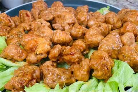 Chicken Dynamite Recipe | Quick &amp; Easy Chicken Starter | Chicken Dynamite  | Maria's Kitchen..