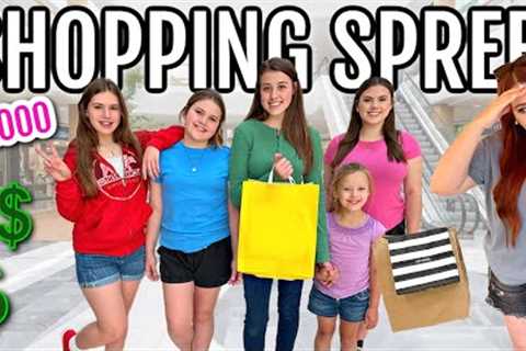 BACK to SCHOOL CLOTHES SHOPPiNG w/ MY 6 KiDS 2024! *this took all day*