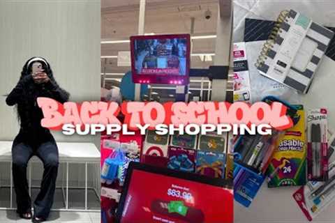 BACK TO SCHOOL SUPPLIES SHOPPING + HAUL | JUNIOR YEAR | Logan Sanaa