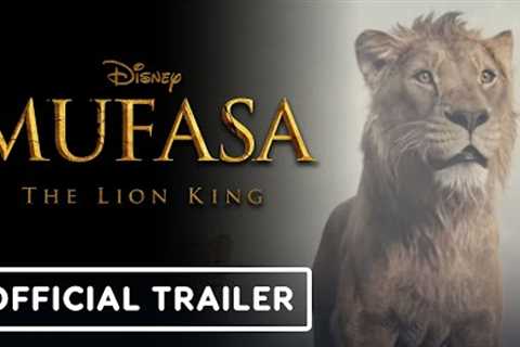 Mufasa: The Lion King - Official Trailer (2024) Aaron Pierre, Mads Mikkelsen | D23 2024