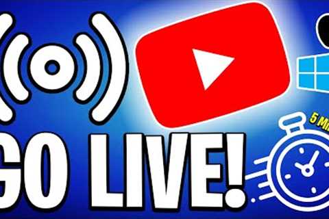 How to STREAM on YouTube! *5 MIN* (2024 Tutorial)