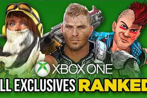 Ranking Every Xbox One Exclusive From Worst To Best
